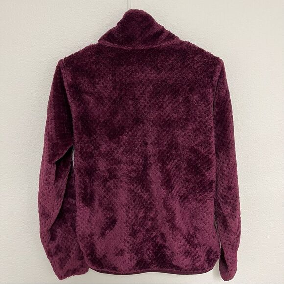 Columbia Women's Fire Side Quarter Zip Sherpa Fleece jacket size small - Picture 10 of 10